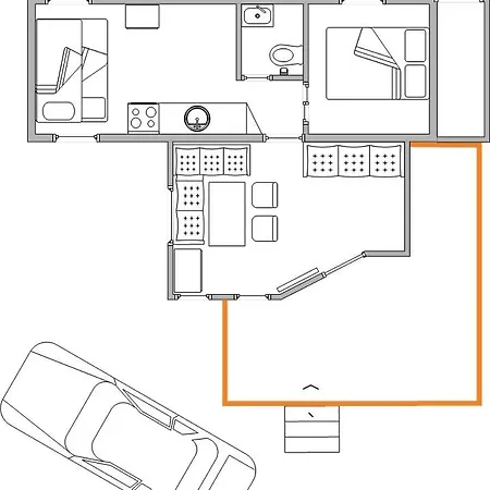 בית נופש Zillertal Lodge, Chalet Im Zillertal Direkt Am 5 Sterne Campingplatz *